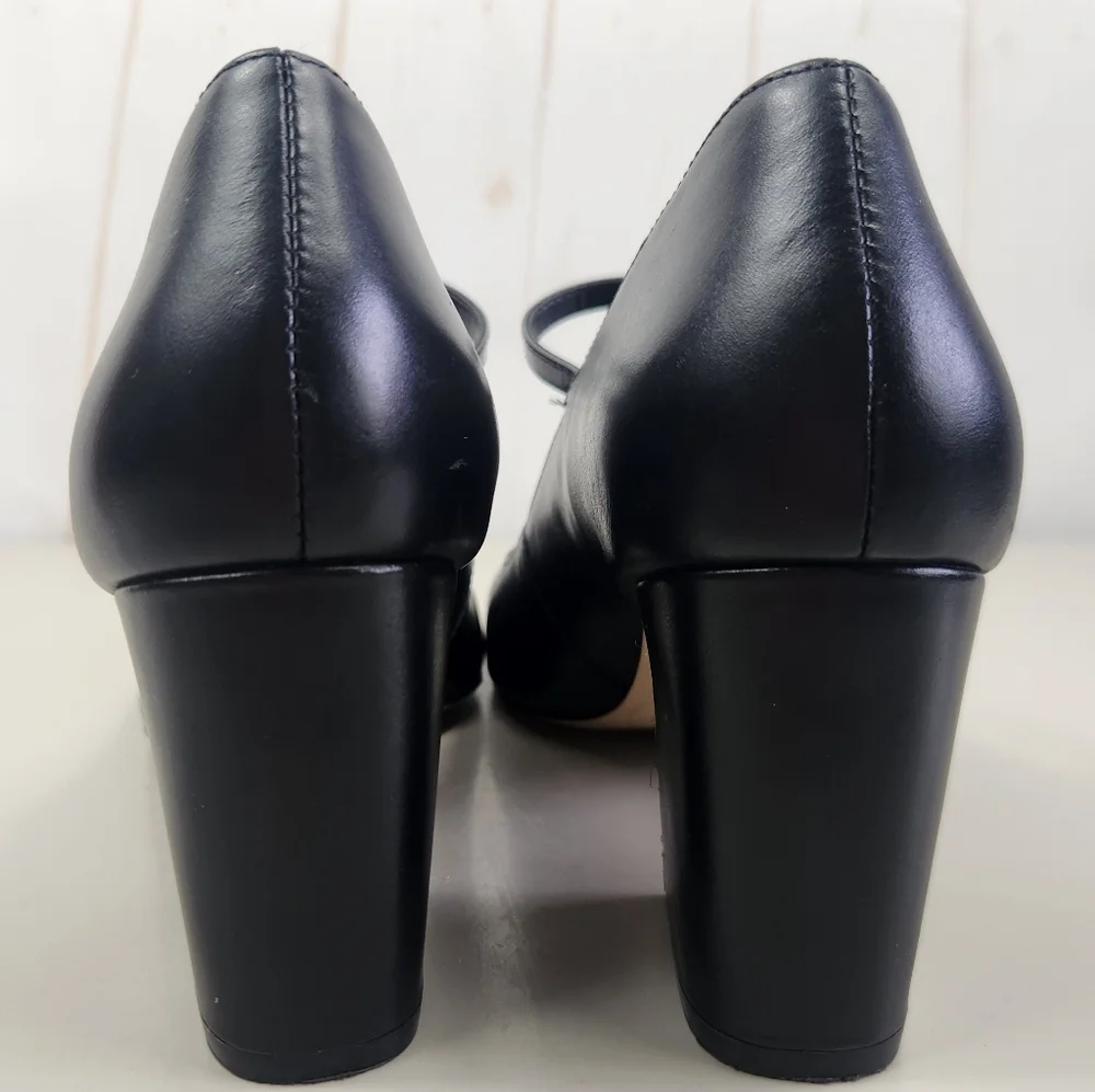 Anthropologie Black Heels - Picture 8 of 14